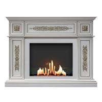 Биокамин в портале SteelHeat Gerda, стекло Биокамин в портале SteelHeat Gerda, стекло