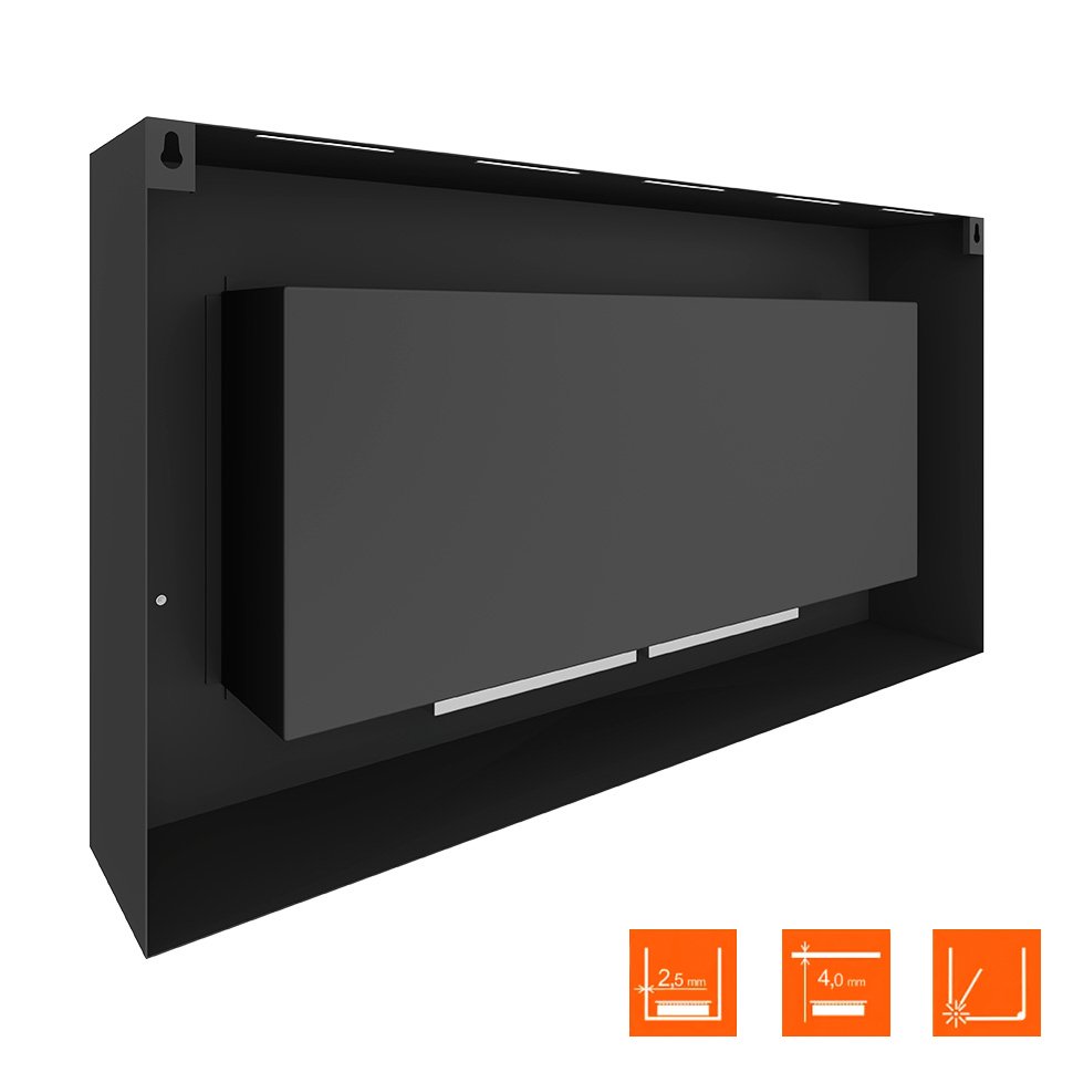 Биокамин SteelHeat WALL GRAND 1200 LITE черный, стекло Биокамин SteelHeat WALL GRAND 1200 LITE черный, стекло по цене 41 160 руб.