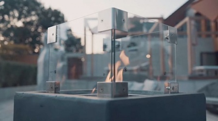 Газовый камин Square Lime Газовый камин Square Lime