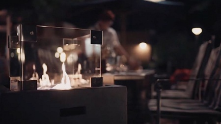 Газовый камин Square Lime Газовый камин Square Lime