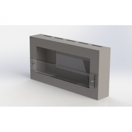Биокамин Window Fat Glass grey по цене 33 900 руб.