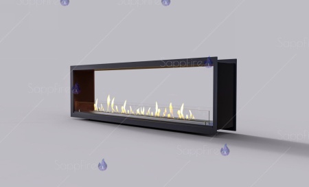 Встраиваемый биокамин / сквозной очаг 1100 (SappFire) по цене 53 200 руб.