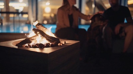 Газовый камин Square Lime Газовый камин Square Lime