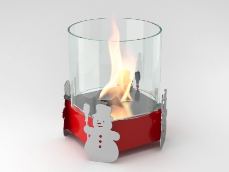 Биокамин настольный Lux Fire "Новогодний" по цене 12 750 руб.