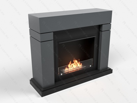 Биокамин Lux Fire с порталом Эльбрус 26, графит по цене 114 068 руб.