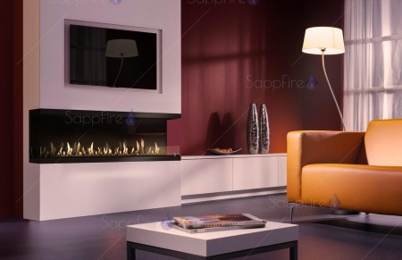 Встраиваемый торцевой очаг 800 SappFire по цене 42 900 руб.