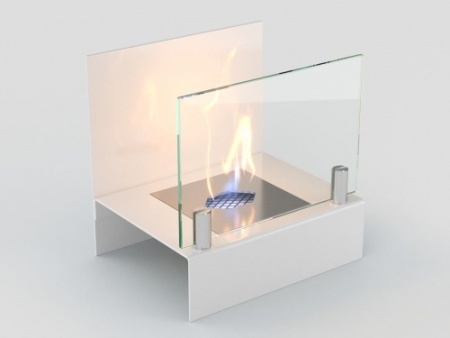 Настольный биокамин Lux Fire "Афиша" S (белый) по цене 8 228 руб.