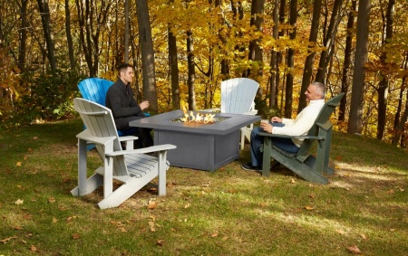 Стол-камин газовый NapoLEOn Hampton 107х107 см Стол-камин газовый NapoLEOn Hampton 107х107 см