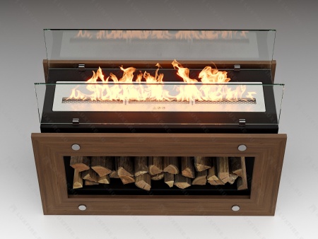 Напольный биокамин Lux Fire "Радость" по цене 82 390 руб.