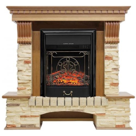 Pierre Luxe сланец (дуб)+Majestic FX Black