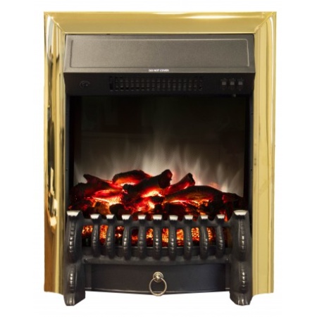 Электроочаг Real Flame Fobos Lux Brass