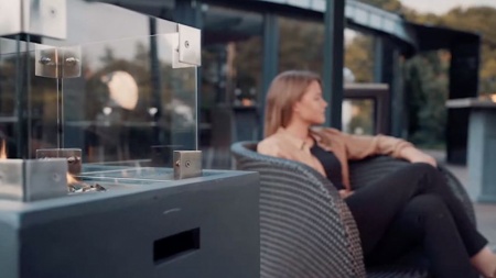 Газовый камин Square Lime Газовый камин Square Lime