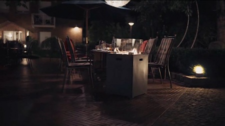 Газовый камин Square Lime Газовый камин Square Lime